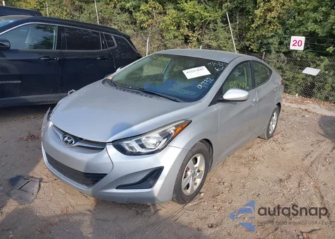 2015 Hyundai Elantra Se из США, поврежденный, VIN 5NPDH4AE8FH579732
